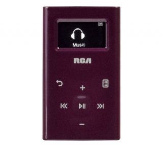 RCA M2204PL 4GB  Player with Touch Control  Plum —