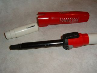 Thermacell Cordless Curls 3/8 butane curling iron + extra cartridge
