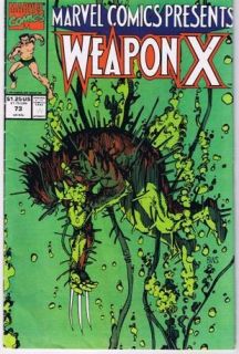 Barry Windsor Smith Marvel Comics Present Weapon X #73 Production Art