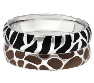 Simply Stacks Sterling Wild Stackable Ring Set   J310004