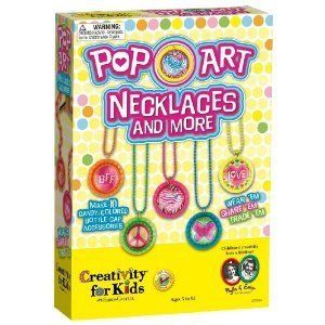 Creativity For Kids Pop Art Necklaces And More New Jewelry Kits Craft