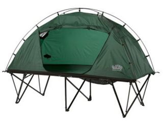 New Kamp Rite 3 in 1 Compact Camping Tent Cot CTC XL Easy Set Up Green
