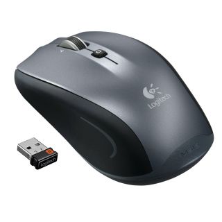  tilt wheel usb rf wireless couch mouse silver 910 001840 refurbished