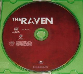 The Raven (DVD, 2012) JOHN CUSACK Edgar Allan Poe movie Comes in Jewel