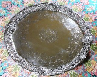  SALVER CREATED BY THE IMPORTANT LONDON MAKER WILLIAM CRIPPS IN 1749