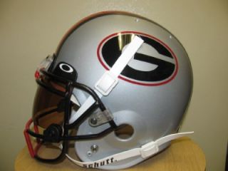 Bulldogs 2011 Pro Combat Fullsize Football Helmet Oakley Visor