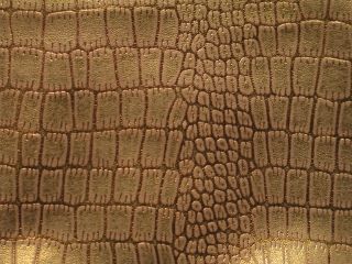 imprint_small_croc_brown_with_metallic_bronze_closeup