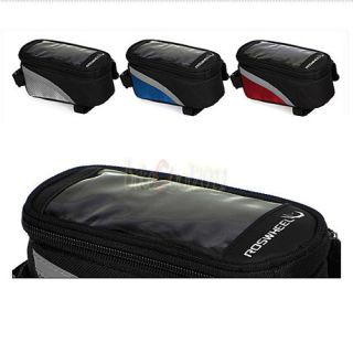 2012 Bicycle Bike Cycling Frame Pannier Front Tube Bag Cell Mobile