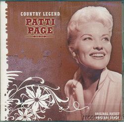 Patti Page Country Legend CD 18 Songs Tennessee Waltz Doggie in The