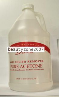 Divina Nail Polish Remover Pure Acetone 128 oz 1 Gallon