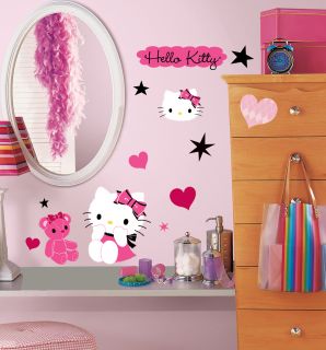 Hello Kitty Couture Peel Stick Wall Decals RMK2015SCS