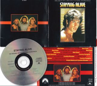 BEE GEES   Staying Alive Soundtrack OST (CD 1983) Robin Gibb