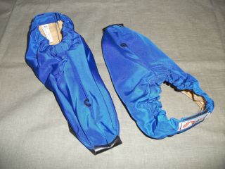 LOWE Cross Country Ski Boot Covers XL Insulated Booties Blue