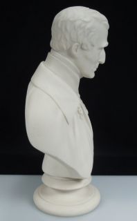 1852 Copeland Parian Bust DUKE OF WELLINGTON by Count D’Orsay