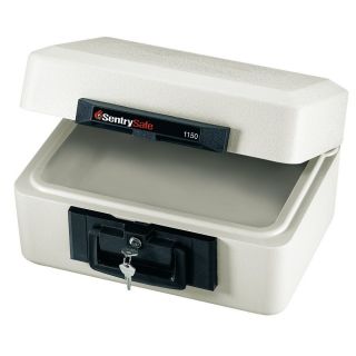 SentrySafe 1150 1 2 Hour Fire Safe Chest 0 30 Cubic Feet Dove Gray