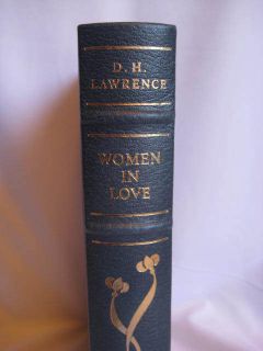 Women in Love by D H Lawrence as New Full Leather Franklin Library