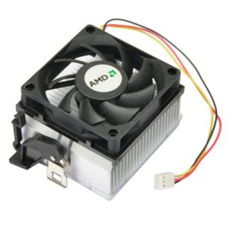 CPU Cooler DC Fan Heatsink Cooling for Computer 3P Pin for AMD Socket