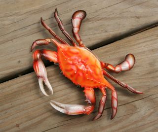 POLY RESIN, RED CRABS,STEAMED CRABS,SEAFOOD RESTAURANT,DINER