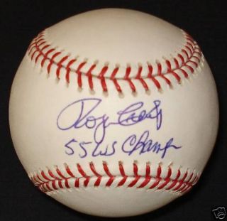 Roger Craig Autographed Baseball with 55 WS Champs