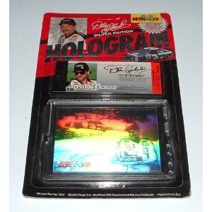 Dale Earnhardt Silver Edition NASCAR Hologram Card