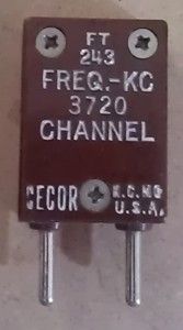  Crystal by Cecor 80M Full Size for Heathkit Johnson Knight Gonset