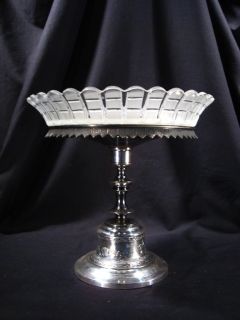 Antique Signed Reed Barton Compote Indian