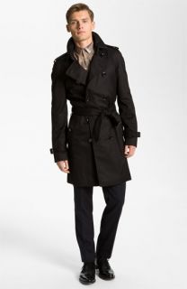 Burberry London Double Breasted Trench Coat, Shirt & Dolce&Gabbana Trousers
