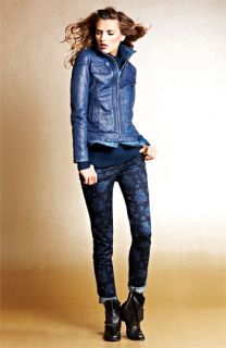 MICHAEL Michael Kors Leather Jacket, Wit & Wisdom Floral Jeans