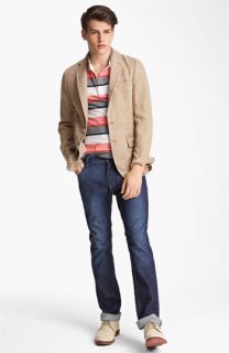 Billy Reid Blazer, Polo & Slim Fit Jeans