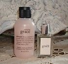 Philosophy Amazing Grace Fragrance Mini .33 oz & Shampoo, Bath