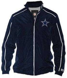 NFL Dallas Cowboys Full Zip Jacket with Piping Detail Size 2X New w