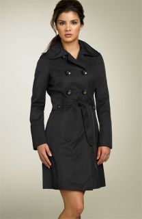 GUESS by Marciano Trench Coat with Tunnel Belt