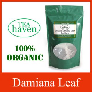 Organic Damiana Leaf Herb Herbal Tea 25 Tea Bags