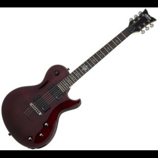 New Schecter Damien Elite Solo 6 Crimson Red Electric Guitar w Active