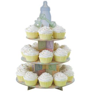 Wilton Baby Feet Cupcake Stand Kit Will Holds 24 Cupcakes