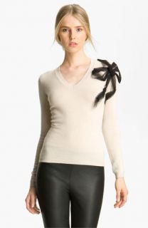 RED Valentino Bow Detail Knit Sweater