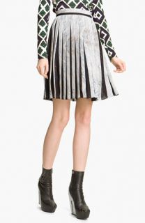 KENZO Pleated Georgette Skirt