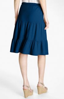 Russ Berens Tiered Knit Skirt (Petite)