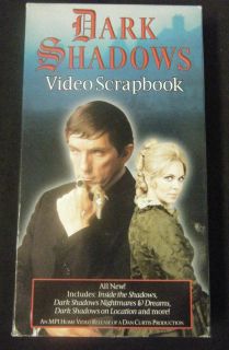 Dark Shadows Video Scrapbooks VHS Jonathan Frid Joan Bennett David