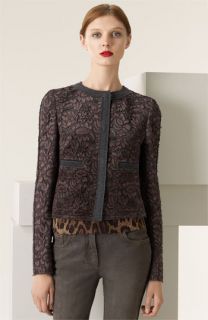 Dolce&Gabbana Jersey Trim Lace Jacket