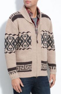 Pendleton Shawl Collar Wool Cardigan