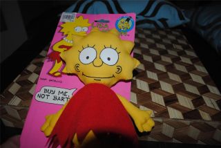  Collectible Rag Doll Plush DanDee Toys New 10 1990 Simpsons