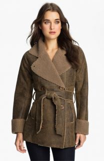 UGG® Australia Double Breasted Shearling Coat (Online Exclusive)