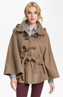 Calvin Klein Hooded Toggle Cape