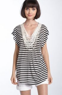 Collective Concepts Beaded Stripe Tee