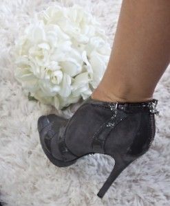 rock republic danica suede platform heels size 37 5