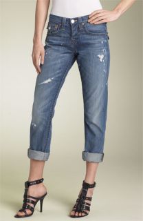True Religion Brand Jeans Jordan Boyfriend Jeans (Gunsmoke)