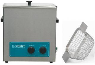 New Crest 1 2 Gallon CP200HT Ultrasonic Heated Cleaner
