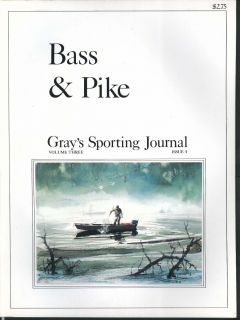  Sporting Journal Vol 3 4 Bass Pike Currituck St Johns 7 1978