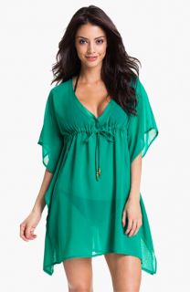 Echo Solid Silky Butterfly Cover Up Dress